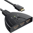 thumbnail image 1 of XJ-HDMI Switcher Gana, HDMI Switcher, 3-in-1 HDMI Splitter, 1 of 5