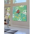 thumbnail image 4 of "Peace Sign Ladybugs IV" Painting Print on Wrapped Canvas, 4 of 7