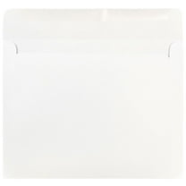 JAM Paper Booklet Commercial Envelopes, 8 3/4 x 11 1/2, White, 25 per Pack