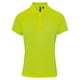 thumbnail image 1 of Premier- Polo de manga corta Coolchecker para mujer (Amarillo neón), 1 of 3