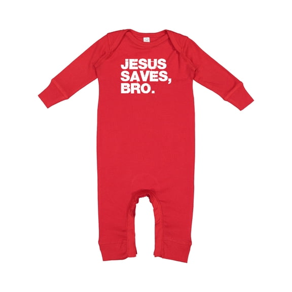 Inktastic Jesus Saves, Bro. Baby Romper Coveralls