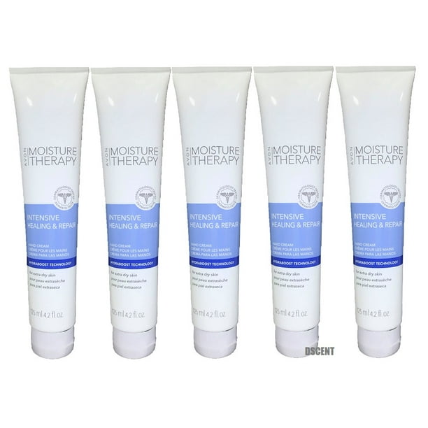 Avon - 5 Pack Avon Moisture Therapy Intensive Healing&Repair Extra Dry Skin Hand Cream - Walmart 