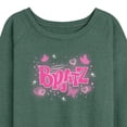 thumbnail image 3 of Bratz - Y2K Logo - Butterflies - Women's Lightweight French Terry Long Sleeve Shirt, 3 of 5