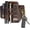 Brown, variant on VIPERADE PJ16 Leather Sheath for Belt, Tool Leather Sheath for Knife, Knife Leather Sheath for Men, Multitool Sheath for Men, Flashlight Holster EDC Pocket Organizer with Key Holder-Brown