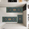 thumbnail image 3 of IsecretJoy Non Slip Kitchen Rugs Sets of 3, Washable Kitchen Mats for Floor Waterproof & Stain Resistant Runner Rug for Kitchen, Laundry Room, Hallway, 3 of 11