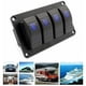 thumbnail image 5 of Panel de interruptor basculante impermeable de 4 pines y 5 pines, interruptores de palanca de encendido y apagado retroiluminados para coche, barco, vehículo, remolque, SUV, camión, 12V, 5 of 5