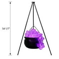 thumbnail image 5 of Muecwrye Halloween Decorations Outdoor, Halloween Clearance! Halloween Witches Cauldron on Tripod with Lights, DIY Bubbling Cauldron Set Decor for Home Porch Outside, Halloween Party Supplies, 5 of 5