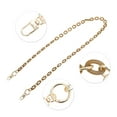 thumbnail image 3 of Unique Bargains 1 Pc Reusable Handbag Strap for Travelling Coffee Color White Acrylic Metal, 3 of 5