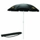 Picnic Time 822-00-179-124-0 Université de Colorado Buffles Impression Numérique Plage Parapluie&44; Noir – image 2 sur 2