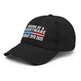 President Trump 2025 Inauguration Day Embroidered Distressed Dad Hat