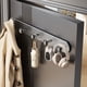 thumbnail image 4 of Magnetic Door Hook No Drill Wall Mount Hanger Organizer Storage Rack for Entryway Closet Bedroom 5 Hooks, 4 of 6