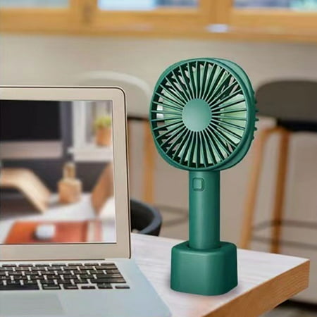 

WMYBD Clearence Handheld Fan Mute Large Wind Creative Gift Desktop Charging Usb Mini Small Fan Third Gear Adjustment Quiet Wind Supplyn Gifts