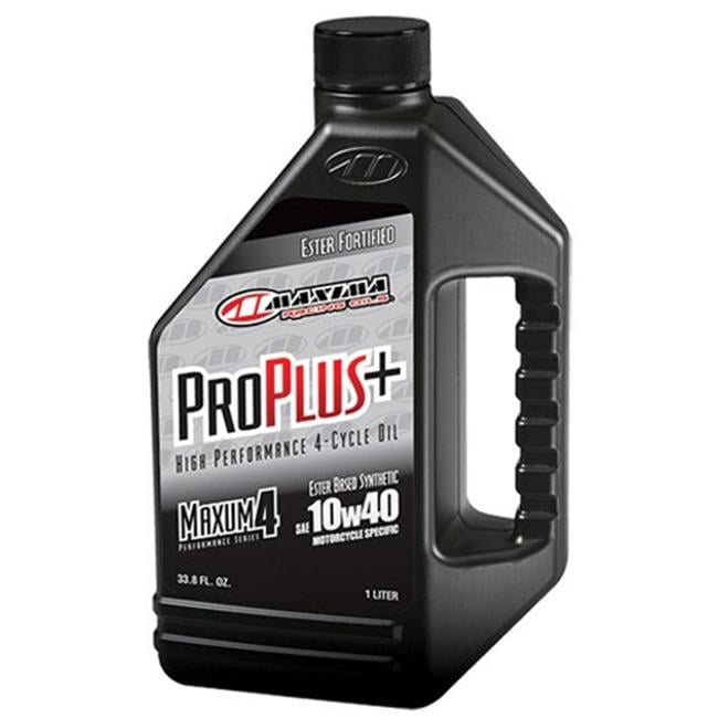 Maxima 3002901 1 Litre Pro Plus 10W40 Maxum 4 Series Synthetic Motorcycle Engine Oil Walmart