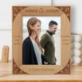 thumbnail image 1 of I Love You More & More Every Year Personalized Wooden Frame 8" x 10" Brown (Vertical), 1 of 1