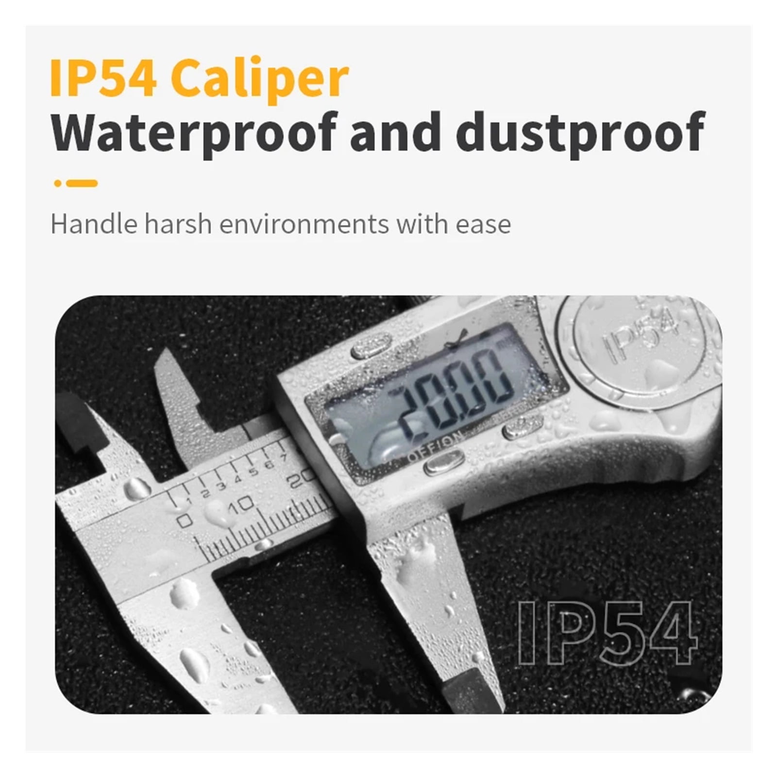 Digital Caliper Stainless Steel Metal Vernier Caliber Measuring Tools Woodworking Thickness Gauge Depth Electronic Ruler ,Precision Measuring