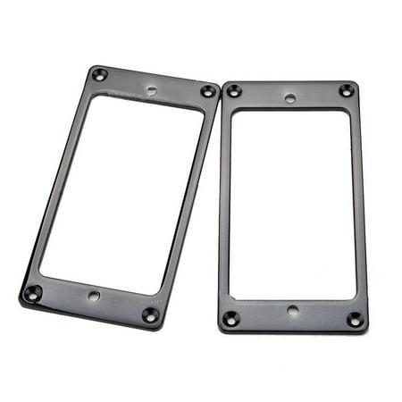 1 Pair Guitar Humbucker Frame Brass Pickup Rings for LP Guitar