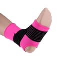 thumbnail image 4 of LOVIVER Protège-Cheville Unisexe Sport Élastique Compression Protection Pied Rose Rouge-m, 4 of 8