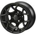 thumbnail image 2 of LSI Ninja 12" Golf Wheels Matte Black 23" Sierra Sport Tires Yamaha, 2 of 4