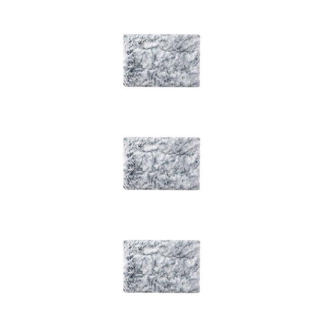 Maytalsory Soft And Comfortable Dog Bed Pets Sweet Dreams Easy To Clean Dog Cage Bed Gradient Grey S 3Set