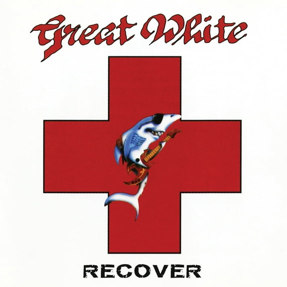 Great White - Recover - Red/White Split - Music & Performance - Vinyl