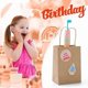 thumbnail image 3 of 50 Pcs Party Bags Kraft Gift Bag 20.3X 11X 27cm Brown Shopping Paper Bag with Twisted Handles for Party Gift, 3 of 5