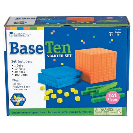UPC: 0765023035513 | Learning Resources Brights! Base Ten Starter Kit