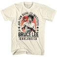 thumbnail image 1 of Bruce Lee T-Shirt pour Adulte Naturel Junfangungfu TG, 1 of 2