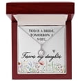 thumbnail image 6 of To My Wife Today a Bride Eternal Hope Necklace Message Card, 6 of 20