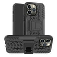 thumbnail image 1 of TECH CIRCLE For Apple iPhone 14 Pro Max Case, Shockproof Rugged Protection Kickstand Cover Drop Proof TPU Military Grade Heavy Duty Protective Phone Case for Apple iPhone 14 Pro Max 6.7" 2022, Black, 1 of 16