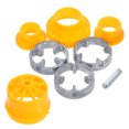 thumbnail image 1 of CRAFTHROU 1Set Electric Drill Compatible PVC Threader Kit for Home Plumbing with Portable Multi Size Dies, 1 of 6