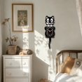 thumbnail image 4 of Wall Clock 2D Adorable Swinging Tail Wall Clock Silent Quartz Clock for Living Room Decor(Requires 2 X Aa Battery Not Included) Desk Clock,Silent Clock,Alarm Clock,Analog Clock,Digital Clock,Decorati, 4 of 6