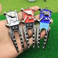 thumbnail image 2 of Tenedor de golf verde Dinosaurio de metal creativo Tenedor de golf verde Suministros de golf, 2 of 5