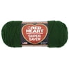 Red Heart Super Saver Yarn, Hunter Green, 7oz(198g), Medium, Acrylic