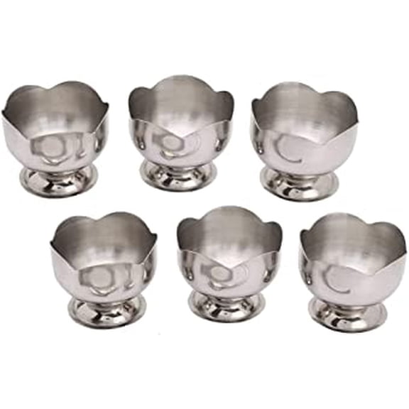 iKonbi Set of 6 Lotus Ice Cream Cup/Soup Bowl