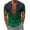 Green T Shirts for Men, variant on S-5XL Plus Size Shirts for Men Big & Tall Short Sleeve Tshirts Button Deep V Neck Pullover Gradient Printed Breathable Casual Going Out Tops