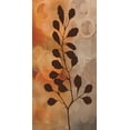 thumbnail image 2 of Aparicio, Edward 14x24 Black Ornate Wood Framed with Double Matting Museum Art Print Titled - Flora I, 2 of 4
