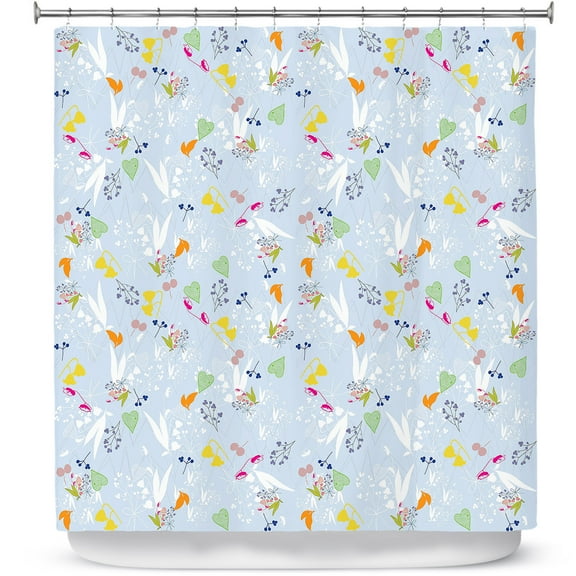 Shower Curtains 70" x 73" from DiaNoche Designs by Julie Ansbro - Bombay Lily