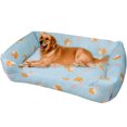 thumbnail image 1 of Cama refrescante para perros, cama de seda fría para dormir en verano para perros pequeños y gatos, camas para mascotas transpirables y lavables con base antideslizante, mantiene fresca a la mascota, 1 of 5