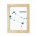 thumbnail image 1 of Geni Constellation Sign Zodiac Desktop Adorn Photo Frame Display Art Painting Wooden, 1 of 3