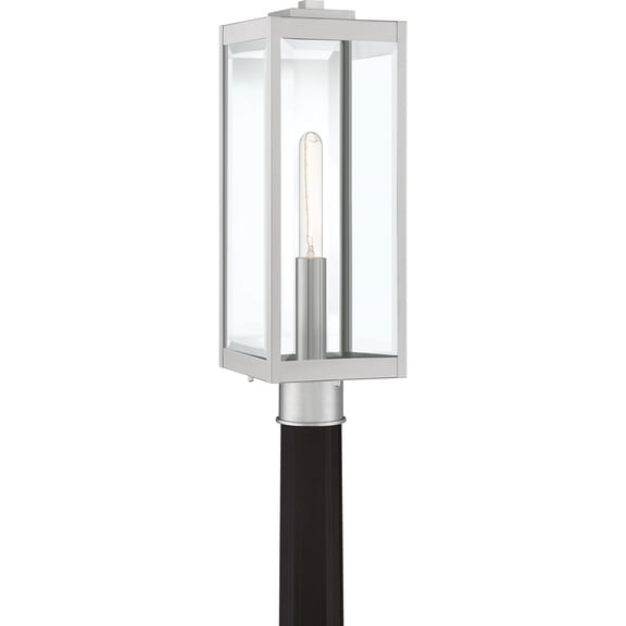 Westover 1-Light Stainless Steel Outdoor Post Lantern