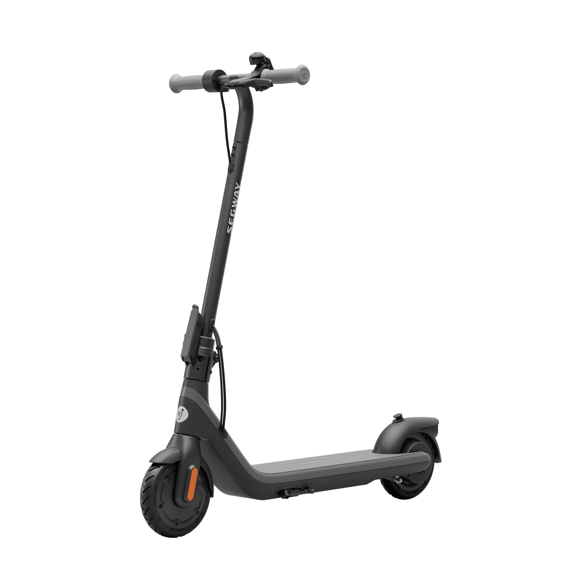 Segway DLX 2 Kids Electric Kick Scooter, 12.4 mph Max Speed, 9.3 miles Max Range, Ages 6 years and up, Black, UL-2272 Certified