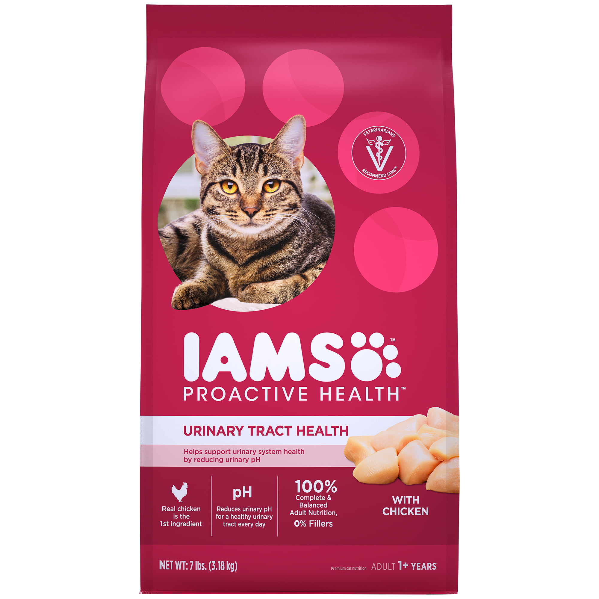 iams urinary tract dry cat food
