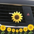 thumbnail image 2 of LABSERRON Aromatherapy for Car 2Pcs Sunflower Shaped Car Perfume Clip with Air Function, 2 of 8