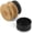 Natural, variant on Cutting Board Oil Applicator Brush with Bamboo Handle and Sponge for Wood Oil and Wax Application