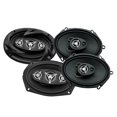 thumbnail image 1 of 2x Power Acoustik EF-694 6x9" 800W 4-Way + 2x EF-573 5x7" 500W 3-Way Speakers Bundle, 1 of 5