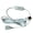 White, variant on ANXPTIME Universal USB Cable USB Power Adapter with ON/OFF Switch Charger Data Cable