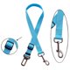 thumbnail image 4 of Correa ajustable para perros de automóvil, cuerda de plomo retráctil, cinturón de seguridad para perros pequeños a medianos, azul cielo, 4 of 4