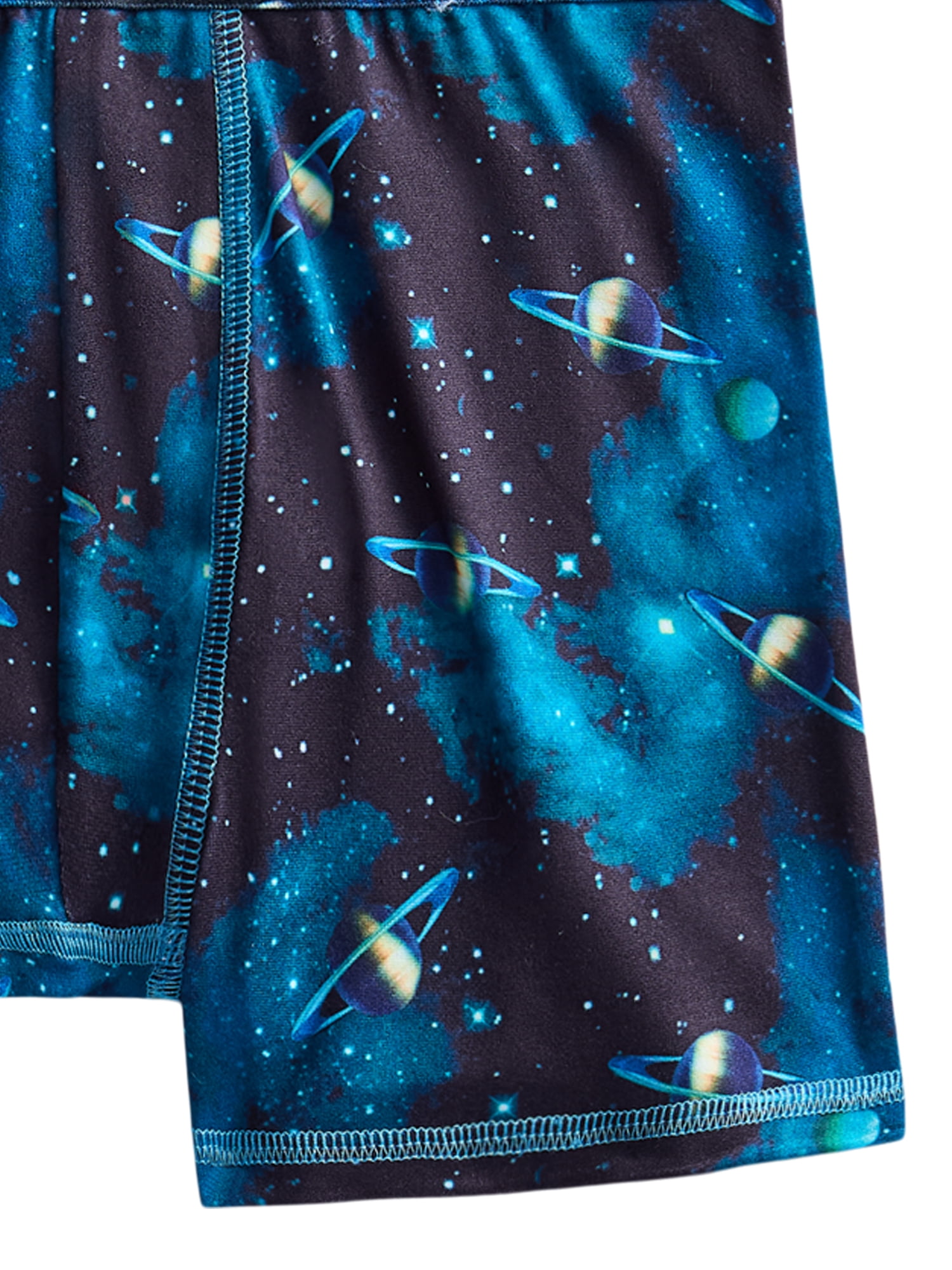 Wonder Nation Boys Underwear Outer Space Print Boxer Briefs, 4-Pack, Sizes S-XL