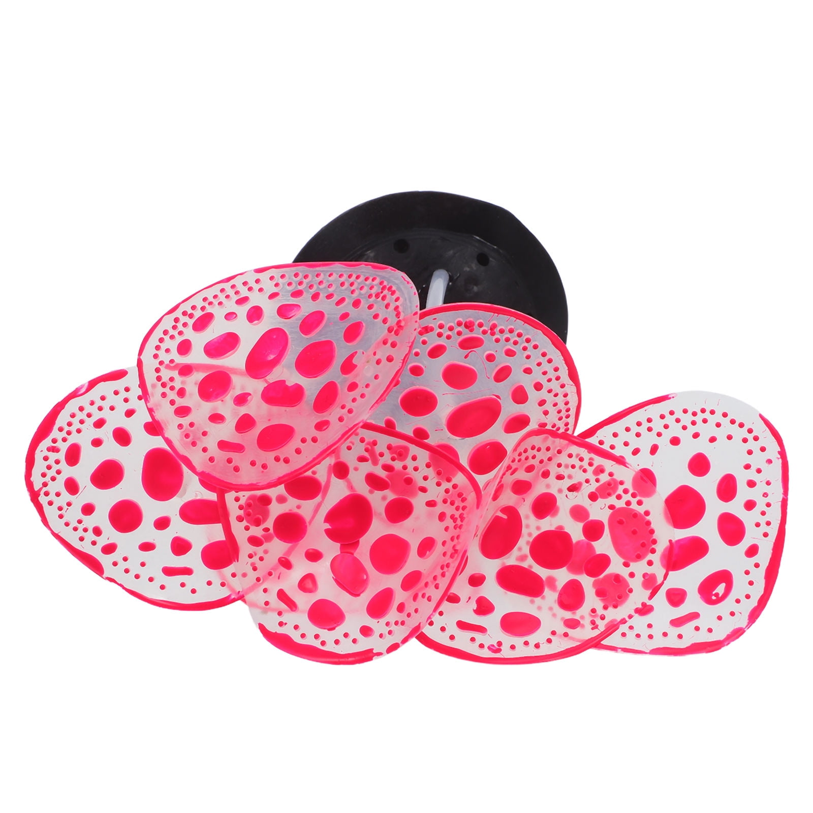 Yardwe Pink Silicone Glow Artificial Coral Reef Plants Aquarium Decoration with Realistic Texture and Glowing Effect