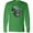 Kelly Green, variant on Inktastic Lurking gator Long Sleeve T-Shirt